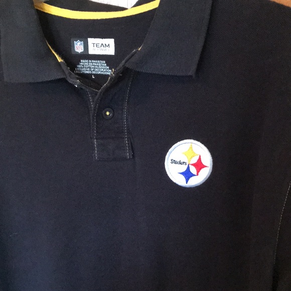 🍀 NFL Steelers Polo (L) - Picture 3 of 5